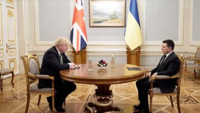 Critical meeting between Britain and Ukraine