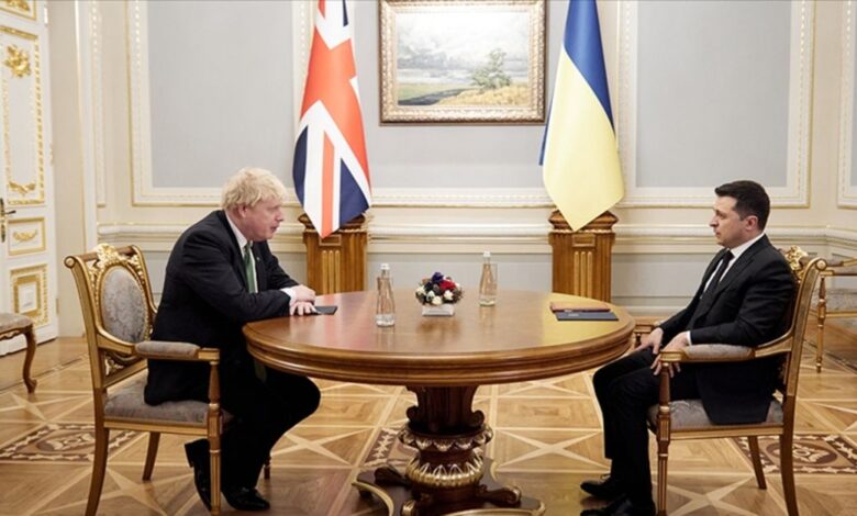 Critical meeting between Britain and Ukraine