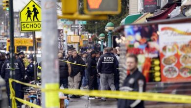 New York: Several people injured in subway shooting
