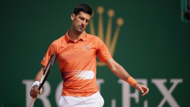 ATP Monte Carlo: Novak Djokovic fails in comeback due to top talent Alejandro Davidovich Fokina