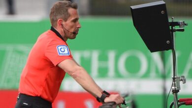 Referee Stieler again in focus: Penalty after video evidence