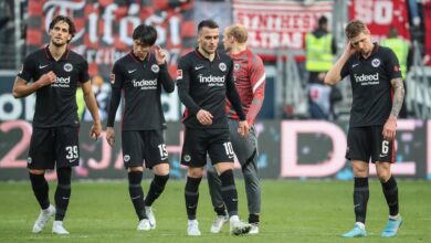 Inefficient Eintracht Frankfurt loses touch with the European Cup places |  hessenschau.de