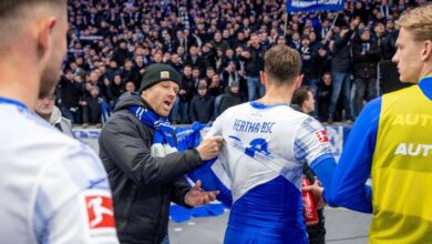 Regrettable, justified, derogatory: Hertha fans ask players to take off their jerseys